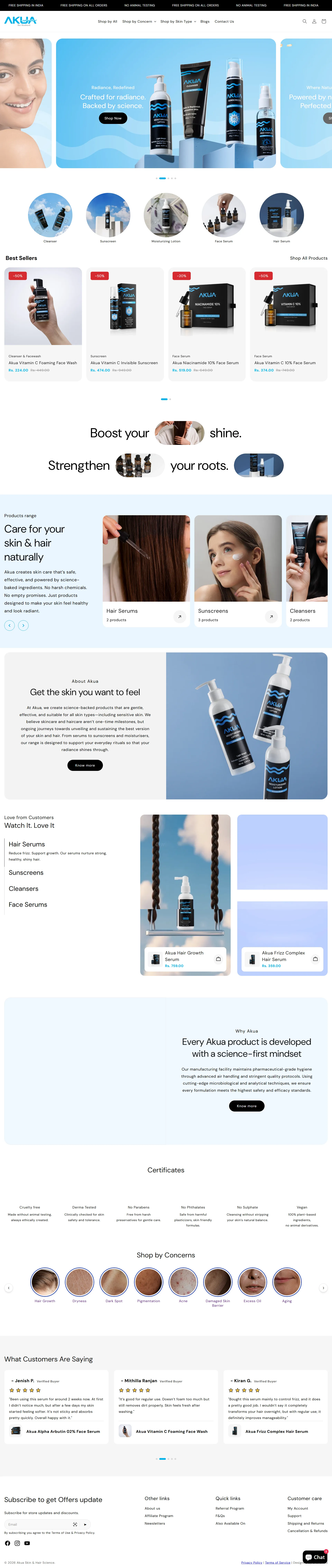Akua Science Screenshot
