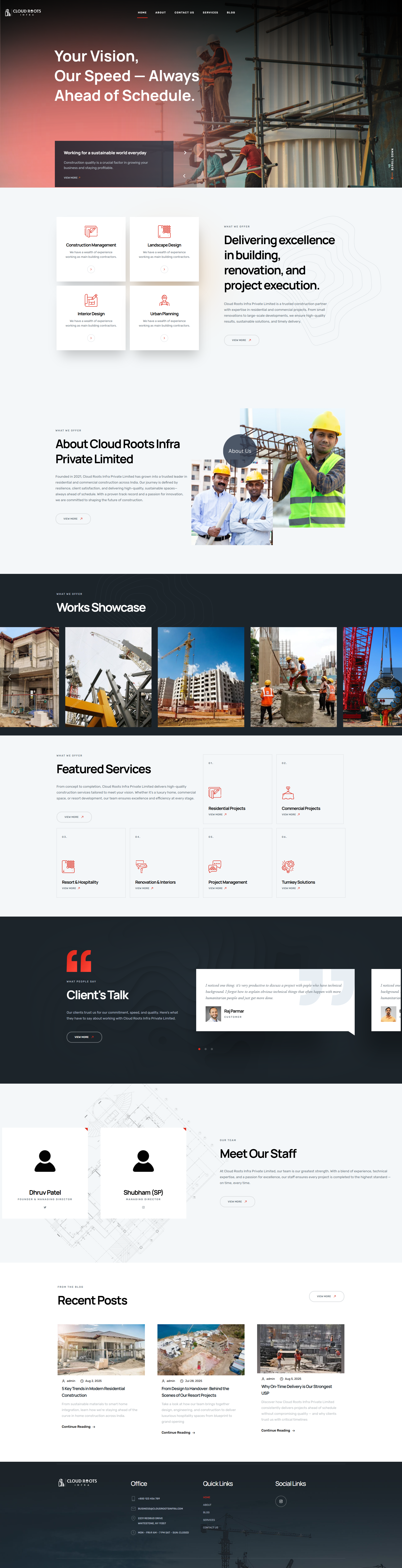 Cloud Roots Infra Full Page Screenshot