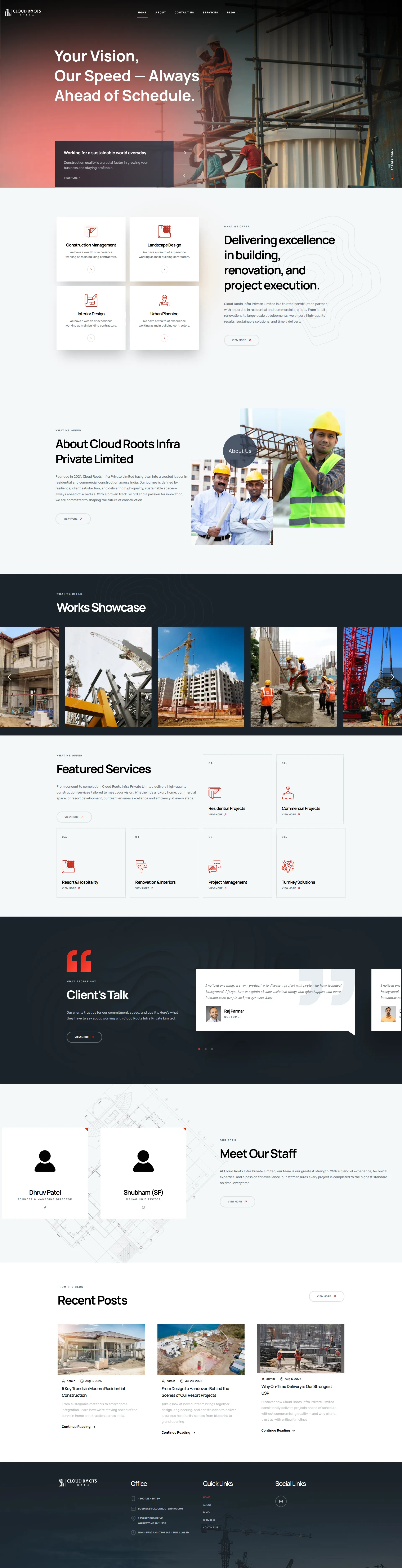 Cloud Roots Infra Full Page Screenshot